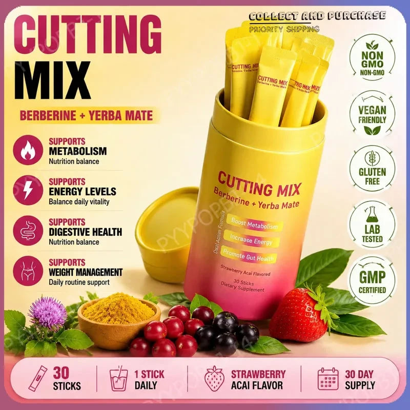 Berberine And Yerba Mate Drink Mix