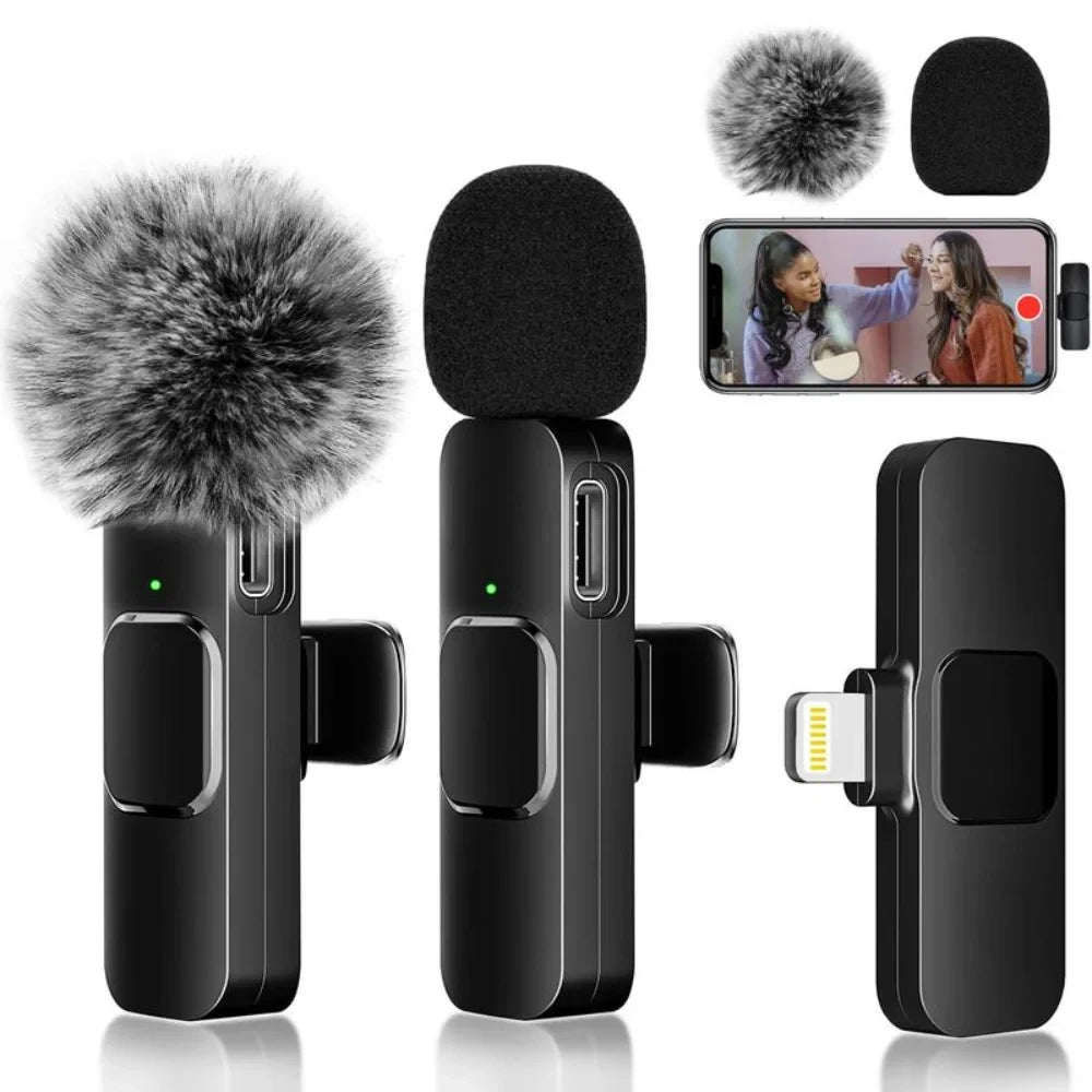 Wireless Lavalier Microphone Duo