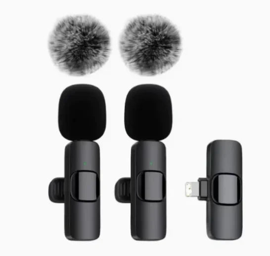 Wireless Lavalier Microphone Duo